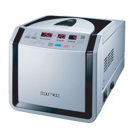 日立高速離心機(jī)故障兩例詳解